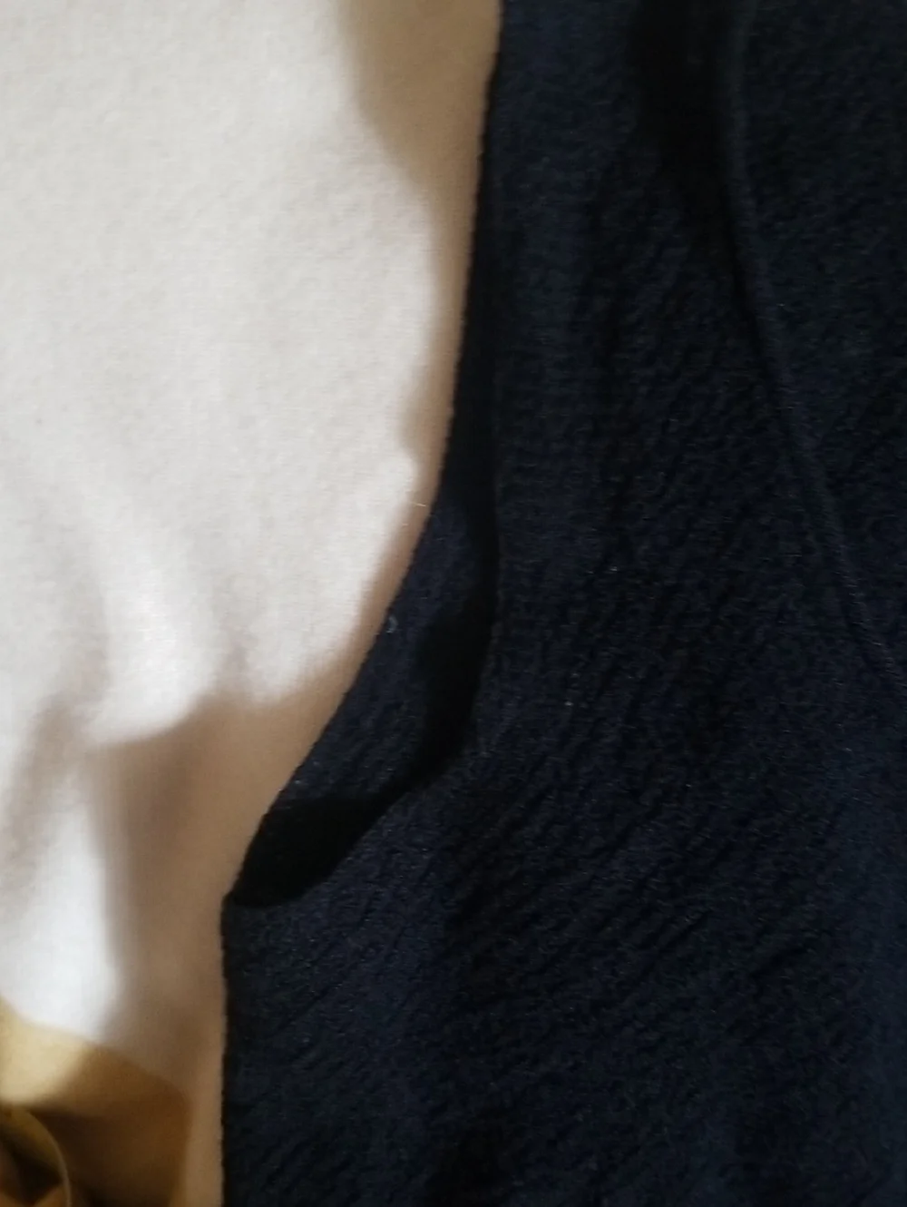 Eileen Fisher black Wool Top - Picture 4 of 7